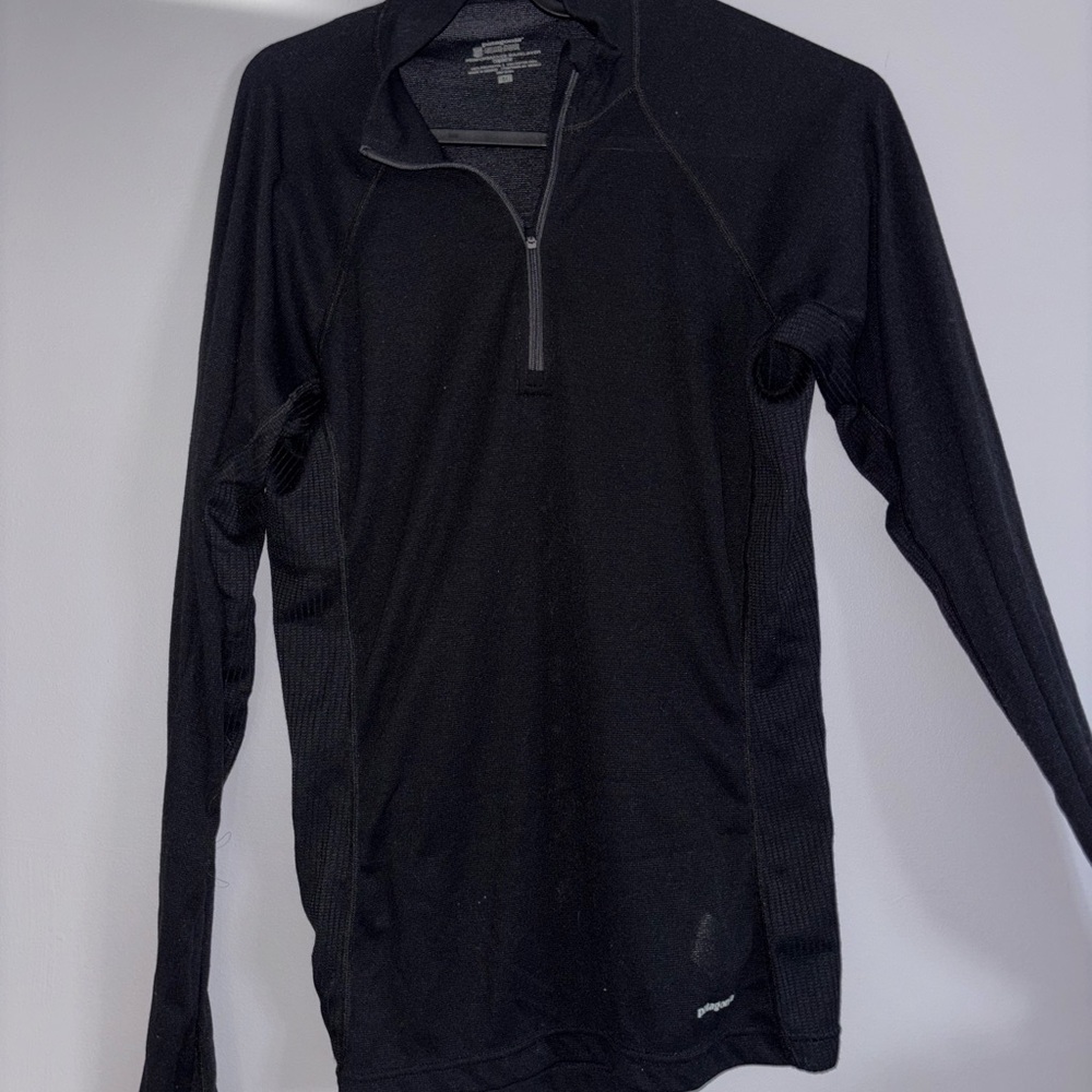 Patagonia Black Performance Base Layer